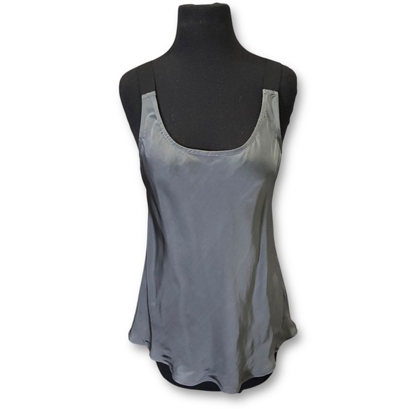Theory Tops - Theory Gray Viscose Tank Top Camisole Blouse Women's Medium Made USA